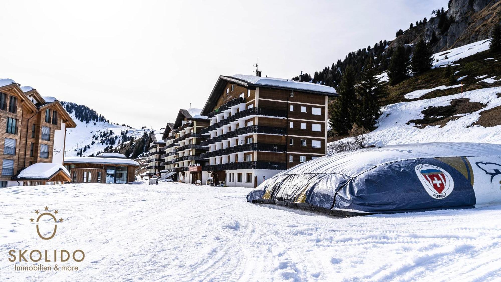Haus Rhodania Mit Matterhornblick, Riederalp Mitte מראה חיצוני תמונה